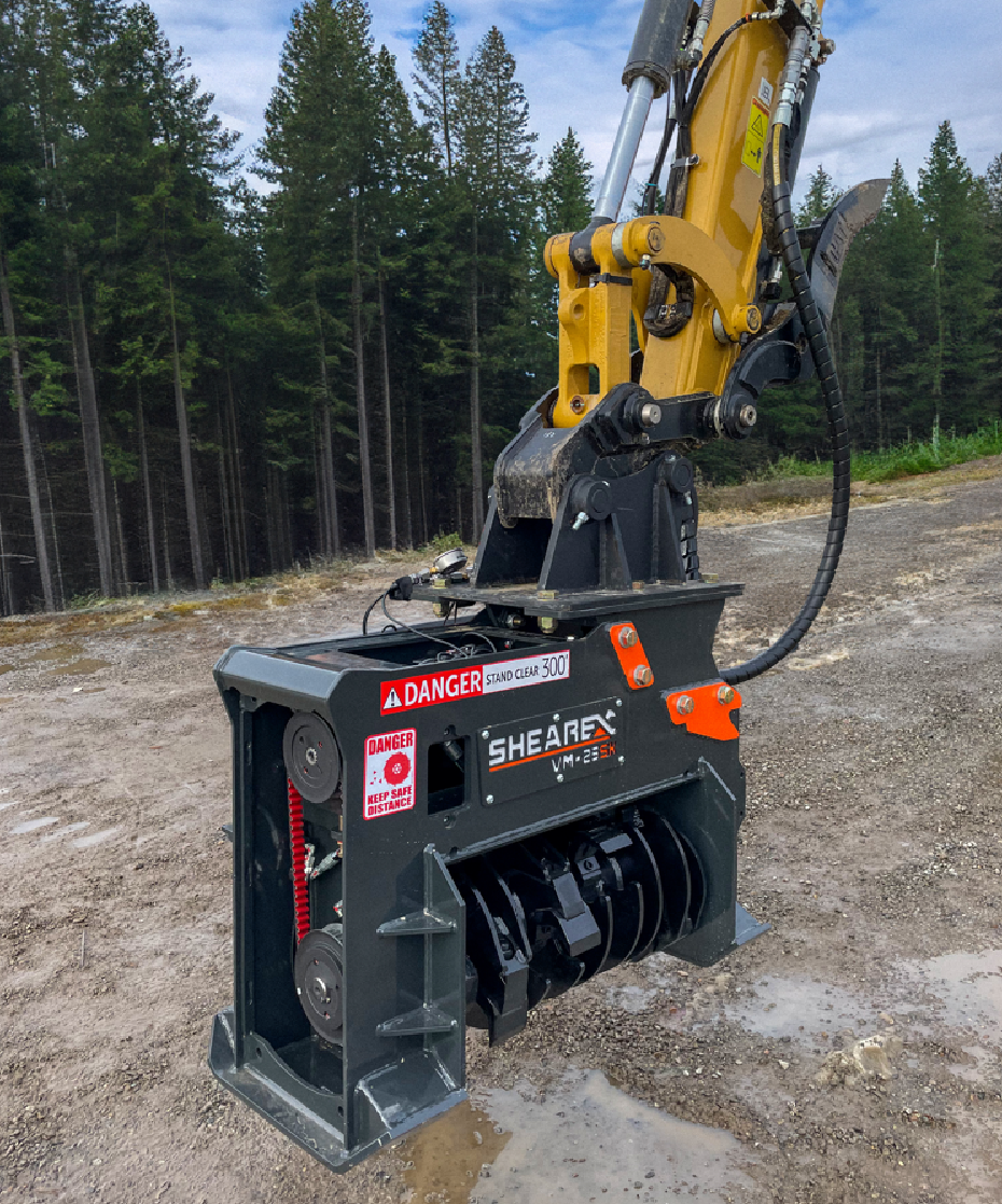Shearex excavator mulcher VM-25